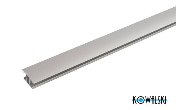 Profil aluminiowy płaski alu/inox 240 cm