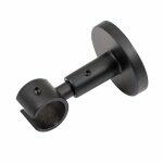 Wspornik pojedynczy sufitowy czarny mat Ø19 mm