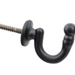 Haczyk do upinania czarny mat