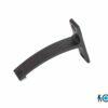 Wspornik pojedynczy 10 cm alu/black