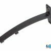 Wspornik podwójny 18 cm alu/black