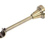 Wspornik pojedynczy Ø19 mm mosiądz antyczny