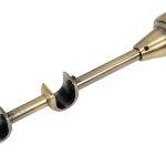 Wspornik podwójny Ø19 mm mosiądz antyczny