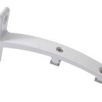 Wspornik podwójny 12 cm alu/biały