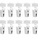 Ślizg z żabką biały sztuka