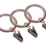 Kółko z żabką miedz antyczna Ø19 mm 1 sztuka