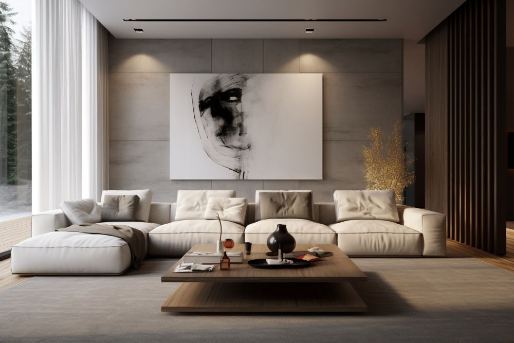 nowoczesny salon inspiracja