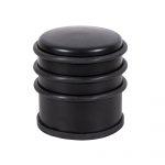 Odbojnik drzwiowy wolnostojący wysoki czarny mat