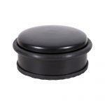 Odbojnik drzwiowy wolnostojący niski czarny mat