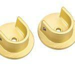 Wspornik rozporowy Ø19 mm mosiądz satyna para