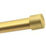 Zakończenie Luna Ø19 mm mosiądz satyna