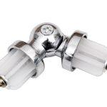 Łącznik do drążków Erker Ø19 mm chrom