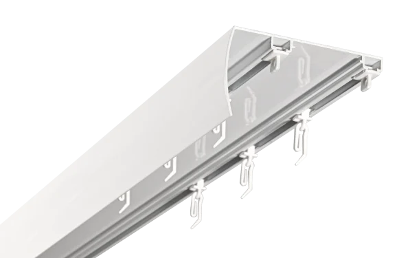 Szyny sufitowe z maskownicą