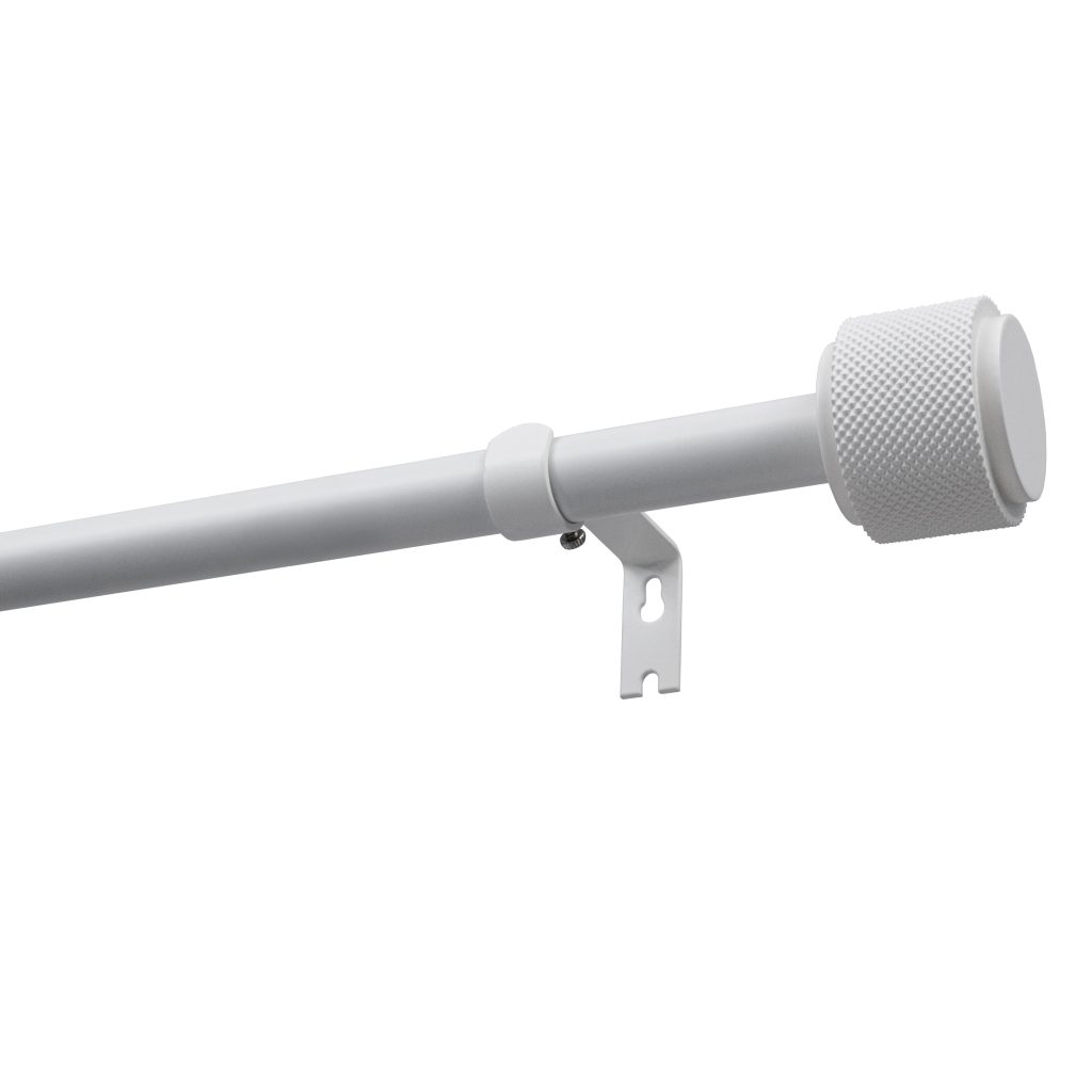 Karnisz Teleskopowy 140-220cm Omega Biały