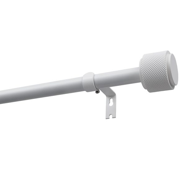 Karnisz Teleskopowy 140-220cm Omega Biały