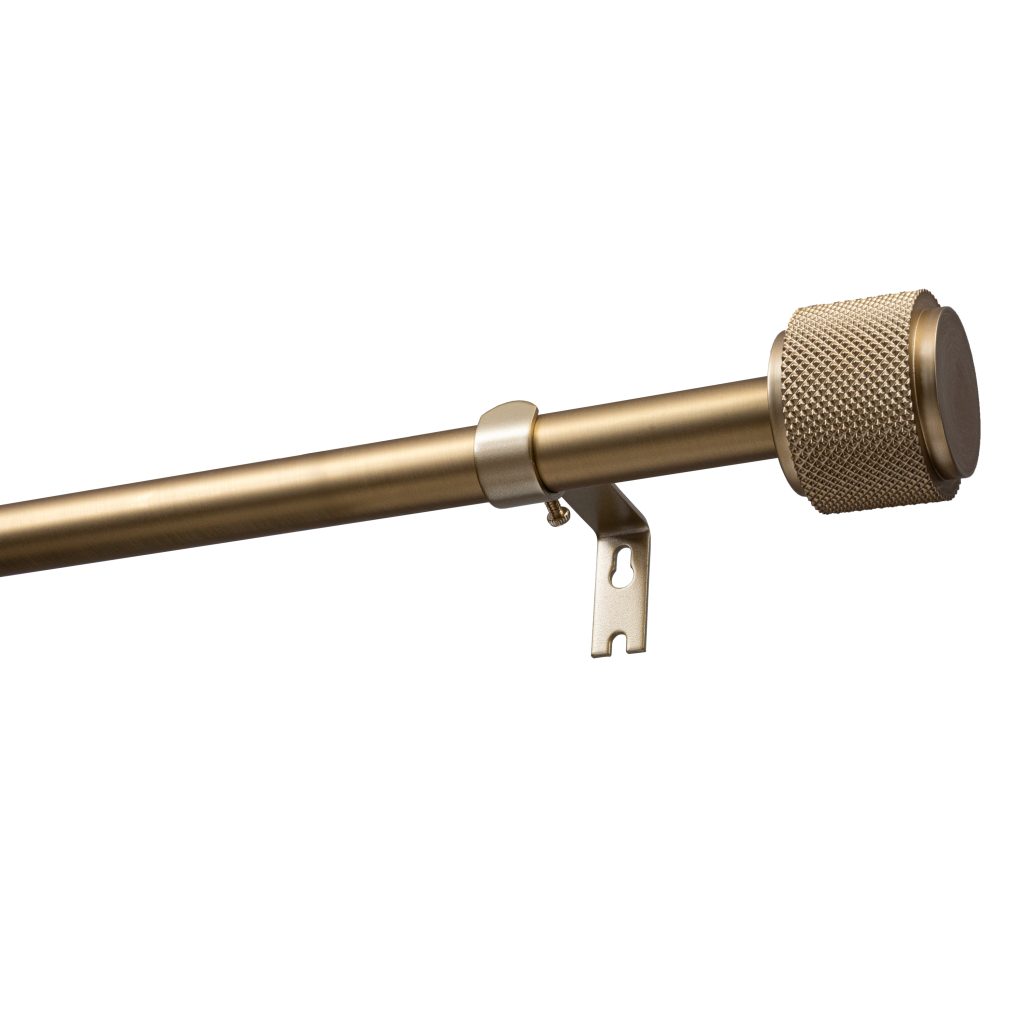 Karnisz Teleskopowy 140-220cm Omega Złoty