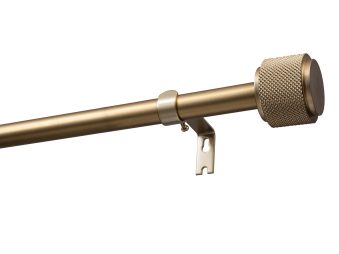 Karnisz Teleskopowy 140-220cm Omega Złoty