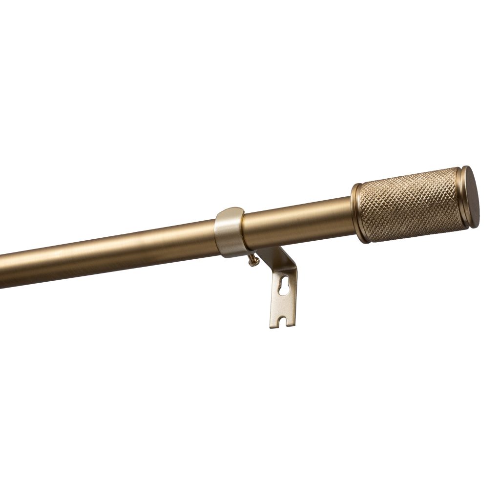 Karnisz Teleskopowy 140-220cm Gamma Złoty