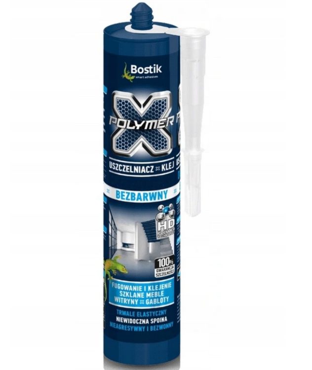 Klej Bostik bezbarwny BOSTIK Klej-uszczelniacz X-POLYMER 290ml bezbarwny