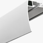 Szyna sufitowa aluminiowa dwutorowa z osłoną 250 cm