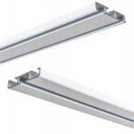 Szyna sufitowa aluminiowa biała pojedyncza podwójna 150 cm