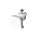 Zaślepka do szyny aluminiowej białej WS sztuka