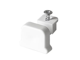 Zaślepka do szyny aluminiowej białej WS sztuka